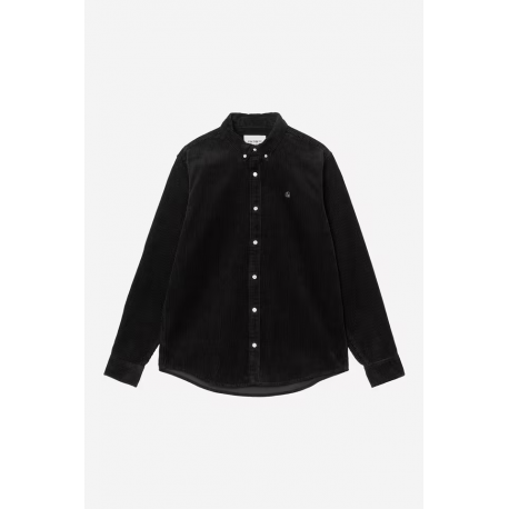 CARHARTT WIP L/S MADISON CORD SHIRT SOOT
