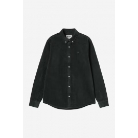 CARHARTT WIP L/S MADISON CORD SHIRT RAVEN