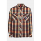 ELEMENT MXE FLANEL SHIRT RED GROUP