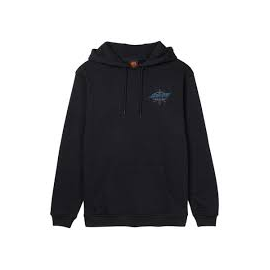 SANTA CRUZ HOOD MEEK PINSTRIPE SLASHER BLACK