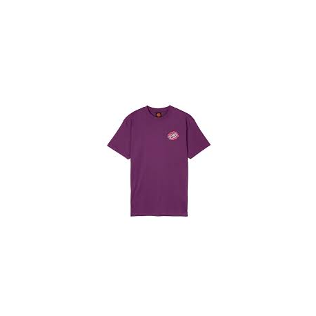 SANTA CRUZ T-SHIRT GRABKE EXPLODING DOT FRESH PURPLE