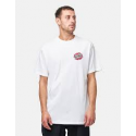SANTA CRUZ T-SHIRT GRABKE EXPLODING DOT WHITE