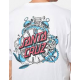SANTA CRUZ T-SHIRT GRABKE EXPLODING DOT WHITE