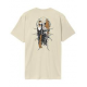 SANTA CRUZ T-SHIRT MEEK PINSTRIPE SLASHER WAX PAPER