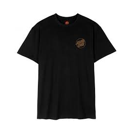 SANTA CRUZ T-SHIRT FORGING DOT BLACK