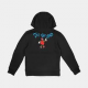SANTA CRUZ YOUTH HOODIE DOT GUY BLACK