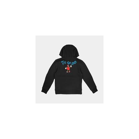 SANTA CRUZ YOUTH HOODIE DOT GUY BLACK
