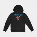 SANTA CRUZ YOUTH HOODIE DOT GUY BLACK