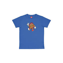 SANTA CRUZ YOUTH T-SHIRT DOT GUY SAPPHIRE