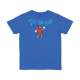 SANTA CRUZ YOUTH T-SHIRT DOT GUY SAPPHIRE