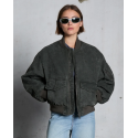 VOLCOM WORKESTRA BOMBER JACKET RINSED BLACK