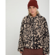 VOLCOM WYLDING OUT SHERPA ANIMAL PRINT