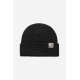 CARHARTT WIP STRATUS HAT LOW BLACK