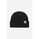 CARHARTT WIP STRATUS HAT LOW BLACK