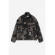 CARHARTT WIP W'ELLIOT HIGHT NECK LINER CAMO FEATHER TREE / BLACK