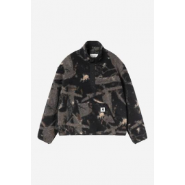 CARHARTT WIP W'ELLIOT HIGHT NECK LINER CAMO FEATHER TREE / BLACK