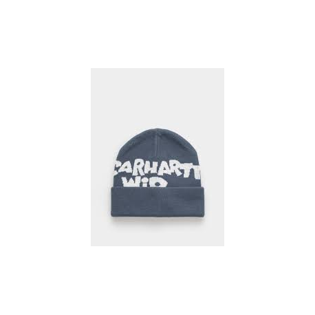 CARHARTT WIP CUT OUT BEANIE ICESHEET / WHITE