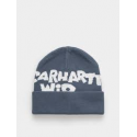 CARHARTT WIP CUT OUT BEANIE ICESHEET / WHITE