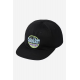 CARHARTT WIP LUGGAGE LABEL CAP BLACK