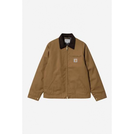 CARHARTT WIP DETROIT JACKET HAMILTON BROWN / TABACCO RIGID