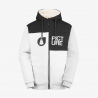 PICTURE BASEMENT PLUSH ZIP HOODIE GREY MELANGE