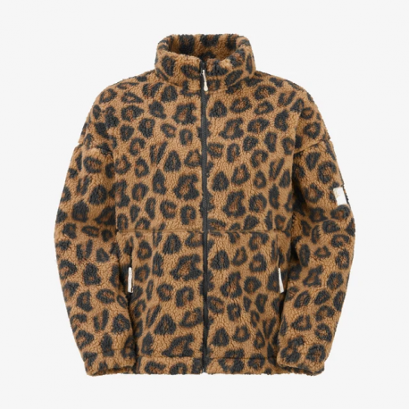 PICTURE GYPSI ZIP FLEECE WILD SPOT PRINT