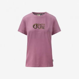 PICTURE BASEMENT TEE W GRAPE NECTAR