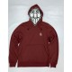 PISOLO BASIC HOODY 38 BURGUNDY (LOGO BLANC)