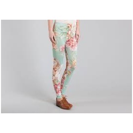 ALHOA FORM DEER FLOWER LEGGINS