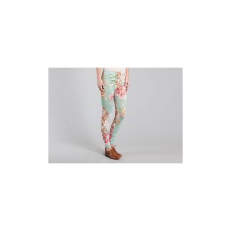 ALHOA FORM DEER FLOWER LEGGINS