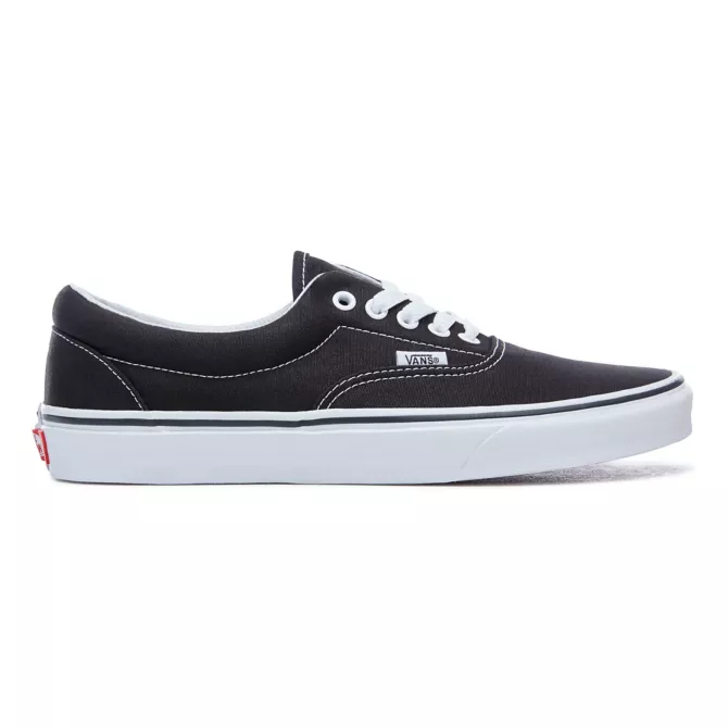 vans era white and black