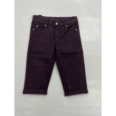 CHEAP MONDAY TIGHT COATED PLUM SHORT