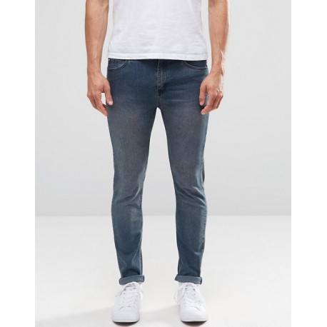 CHEAP MONDAY PANTALON GRAPHITE BLUE TIGHT