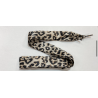 SCARF LACES 120CM/3CM MARRON LEO