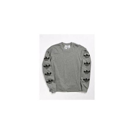 ADIDAS LS G SHMOO TEE GREY/BLACK