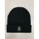 PISOLO BONNET NOIR LOGO BLANC