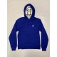 PISOLO BASIC HOODY 56 DEEP BLUE (LOGO BLANC)