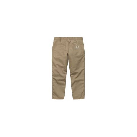 CARHARTT ABOTT PANT LEATHER RINSED